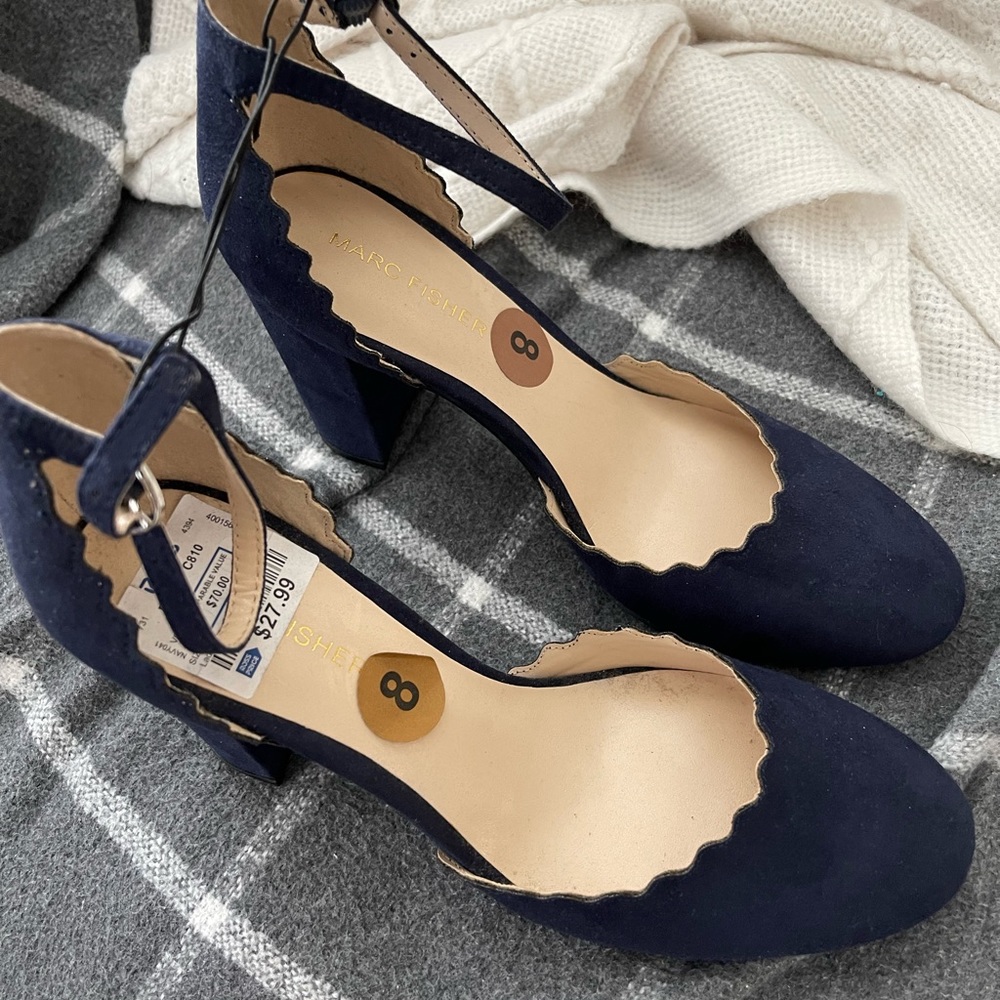 Navy Blue Heels